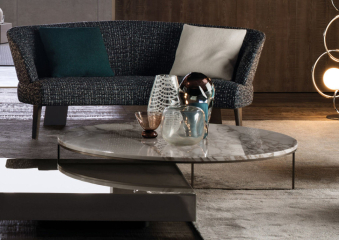 Журнальный стол Minotti Calder Bronze