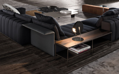 Журнальный стол Minotti Calder Bronze