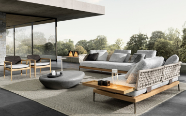 Диван Minotti Patio Teak