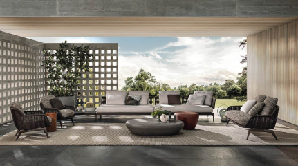 Диван Minotti Belt Cord Outdoor