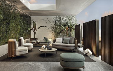 Диван Minotti Tape Cord Outdoor