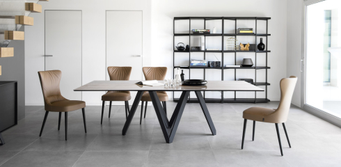 Стол Calligaris Cartesio CS4092-fr-200-mto