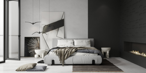 Приставной столик Mod Interiors Wabi Sabi 45h x ø50 nc103622