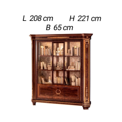 Библиотека 3-дверная Arredo Classic Modigliani