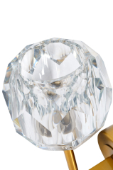 Бра DECO латунь со стеклянным плафоном K2KR0934W-1