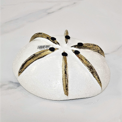 Чаша Round golden scale fruit bowl