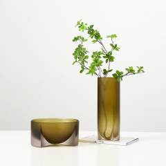 Чаша Transparent Green bowl