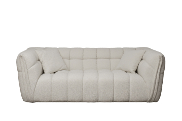 Диван двухместный Прато(GD/Prato) букле экрю Orso-ECRU 204*106**75см