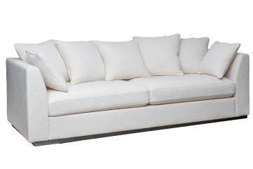 Диван Roberto трехместный рогожка кремовый ROBERTO-250-BOTEGA SVBEG