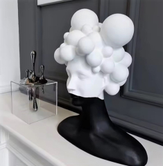 Фигурка Black and White Bubble Female Head