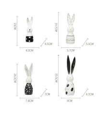 Фигурка Dot rabbit white