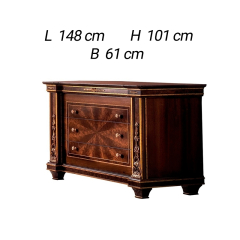 Комод 3 ящика Arredo Classic Modigliani