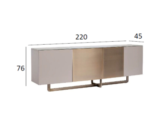 Комод Space с дверцами 58DB-CH14803