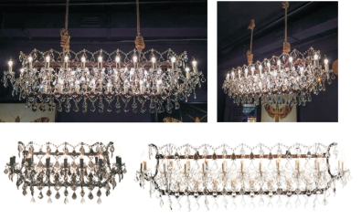 Люстра 19th c. Rococo 130–20