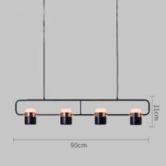 Люстра Ling PL4 Copper
