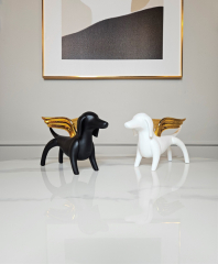 Статуэтка Angel dog black