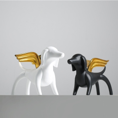 Статуэтка Angel dog black