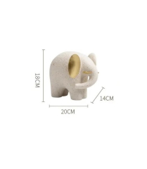 Статуэтка Golden ear elephant A