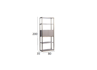 Стеллаж Space с дверцами 58DB-SH16061A