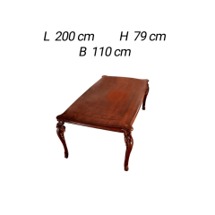 Стол обеденный 200х110 Arredo Classic Donatello фиксированный