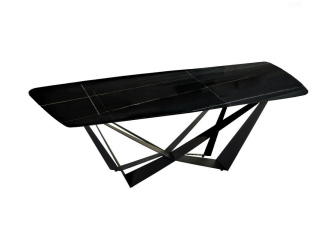Стол обеденный Scorpio Marble Black 1800