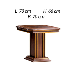 Стол приставной 70х70 Arredo Classic Modigliani
