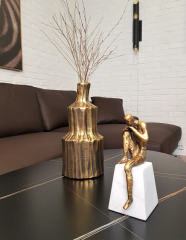 Ваза Brown Tree grain bottle