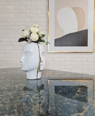 Ваза Gold face vase