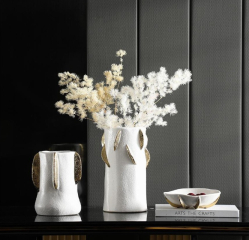 Ваза Golden fish scale vase B