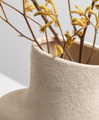 Ваза White sand ceramic vase