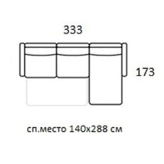 Диван-кровать Tresor SELECTION, FRATELLI BARRI