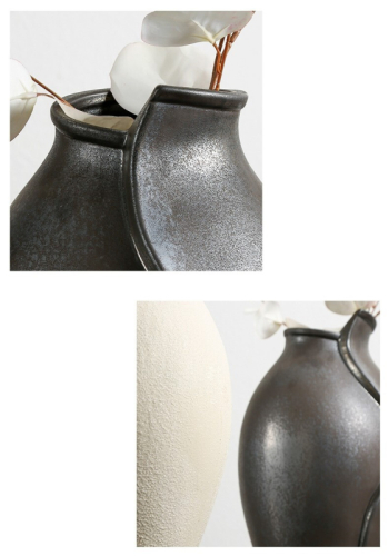 Ваза Olive vase-Creamy white