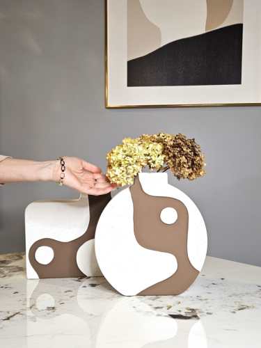 Ваза Puzzle Square Vase B
