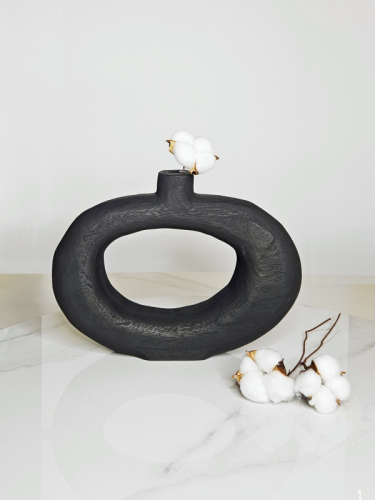 Ваза Round wooden vase