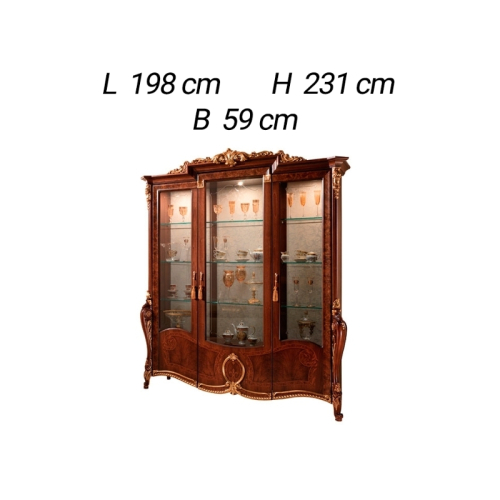 Витрина 3-дверная Arredo Classic Donatello