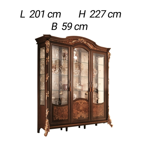 Витрина 3-дверная Arredo Classic Sinfonia