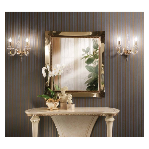 Зеркало малое золотое Arredo Classic Fantasia арт.231